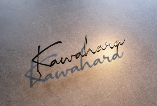 ステンレス切り文字表札