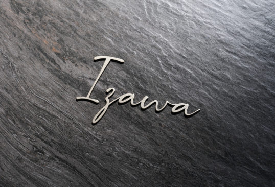 ステンレス切り文字表札