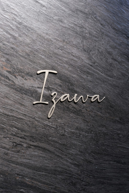 ステンレス切り文字表札