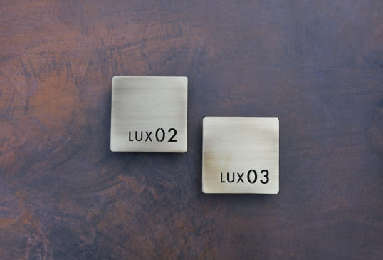 真鍮ルームナンバー