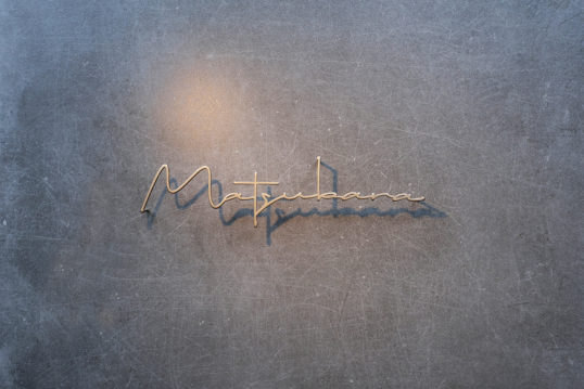 ステンレス切り文字表札