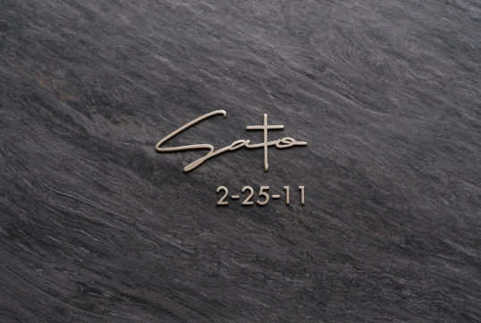 オスポール用表札