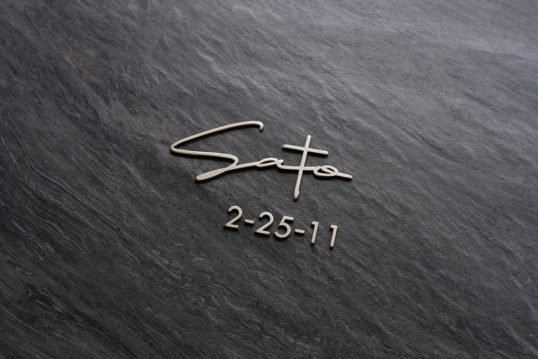 オスポール用表札