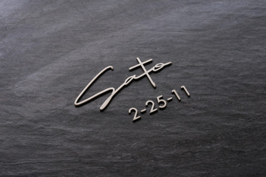 オスポール用表札