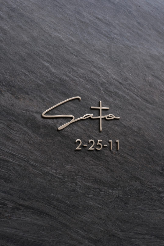 オスポール用表札