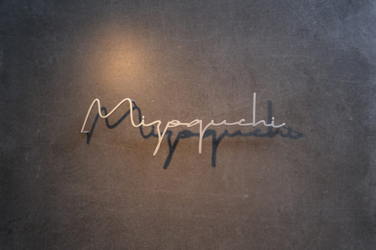 ステンレス切り文字表札