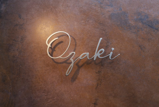 ステンレス切り文字表札