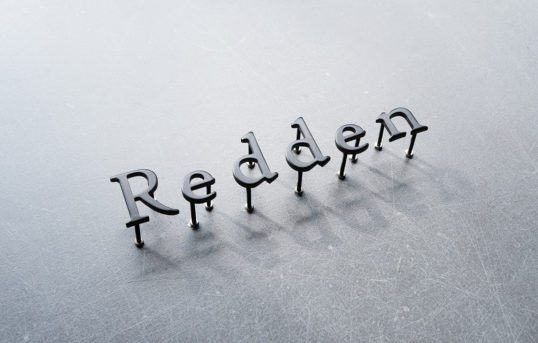 ステンレス切り文字表札