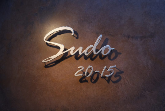 ステンレス切り文字表札