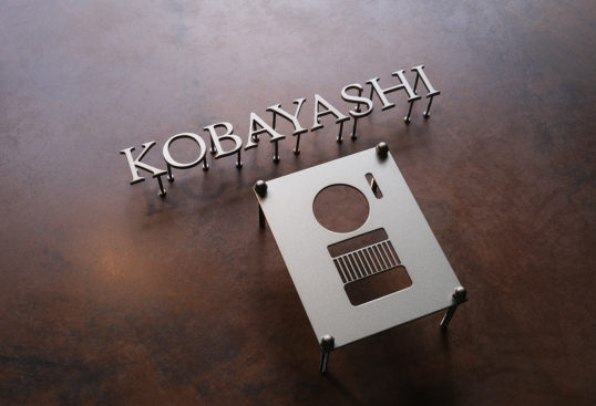 ステンレス切り文字表札