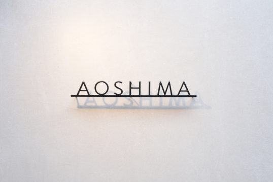 ステンレス切り文字表札