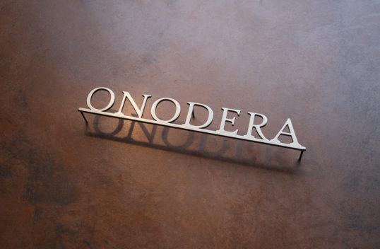 ステンレス切り文字表札