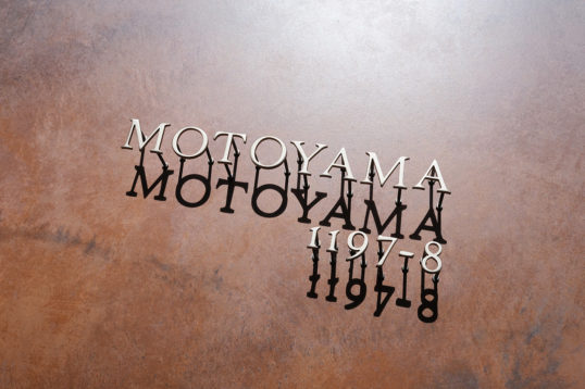 ステンレス切り文字表札