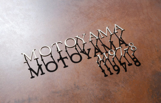 ステンレス切り文字表札