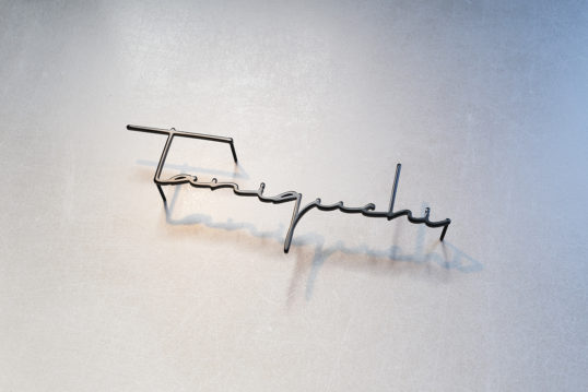 ステンレス切り文字表札