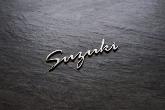 ステンレス切り文字表札