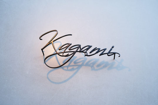 ステンレス切り文字表札