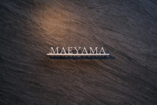 ステンレス切り文字表札